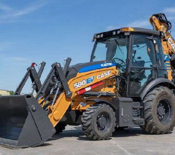 لودر بکهو الکتریکی EV580؛ گامی بهسوی آیندهای پاک